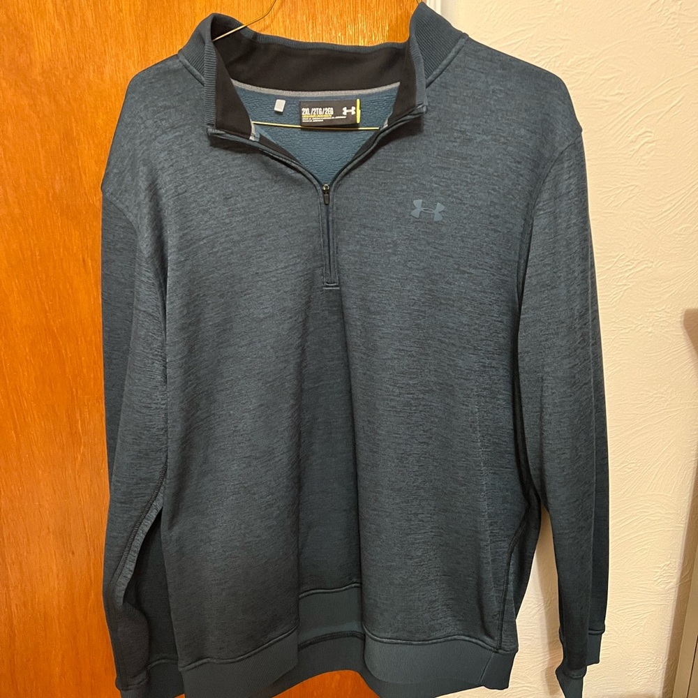 Under armor sweater zip up